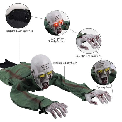 Crawling zombie